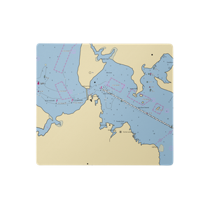 Old Ferry Marina (Sneads Ferry, NC) NOAA Chart  Gaming Mouse Pad