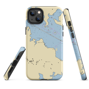 Sneads Ferry Marina (Sneads Ferry, NC) NOAA Chart  Tough iPhone Case