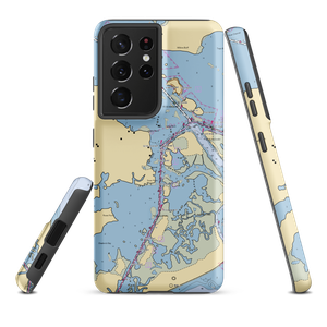 New River Marina (Sneads Ferry, NC) NOAA Chart Samsung Phone Case