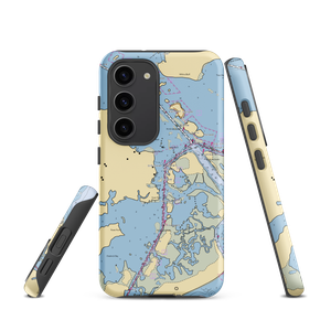 New River Marina (Sneads Ferry, NC) NOAA Chart Samsung Phone Case