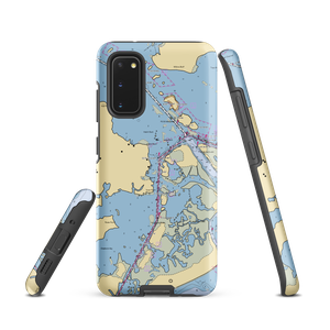 New River Marina (Sneads Ferry, NC) NOAA Chart Samsung Phone Case