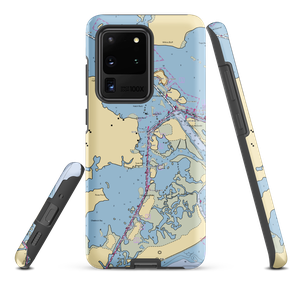 New River Marina (Sneads Ferry, NC) NOAA Chart Samsung Phone Case