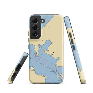 Courthouse Bay Marina (Sneads Ferry, NC) NOAA Chart Samsung Phone Case