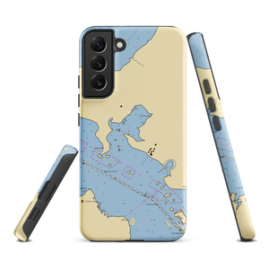 Courthouse Bay Marina (Sneads Ferry, NC) NOAA Chart Samsung Phone Case