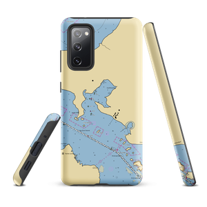 Courthouse Bay Marina (Sneads Ferry, NC) NOAA Chart Samsung Phone Case