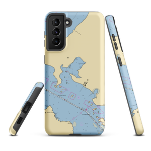 Courthouse Bay Marina (Sneads Ferry, NC) NOAA Chart Samsung Phone Case