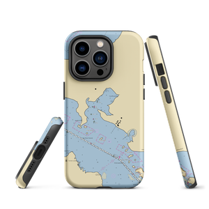 Courthouse Bay Marina (Sneads Ferry, NC) NOAA Chart  Tough iPhone Case