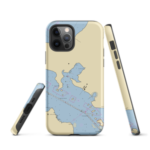 Courthouse Bay Marina (Sneads Ferry, NC) NOAA Chart  Tough iPhone Case