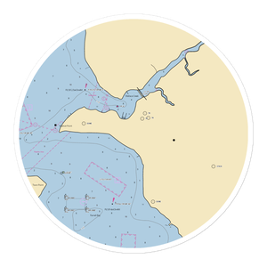 Gottschalk Marina (Camp Lejeune, NC) NOAA Chart Sticker