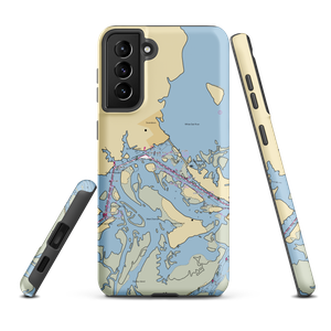 Swansboro Town Docks (Church St.) (Swansboro, NC) NOAA Chart Samsung Phone Case