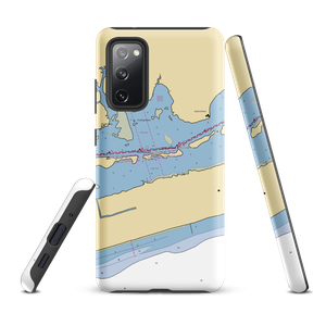 Island Harbor Marina (Swansboro, NC) NOAA Chart Samsung Phone Case