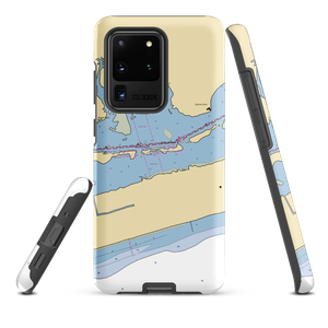 Island Harbor Marina (Swansboro, NC) NOAA Chart Samsung Phone Case