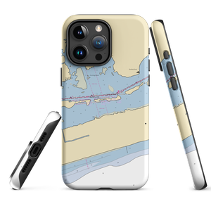 Island Harbor Marina (Swansboro, NC) NOAA Chart  Tough iPhone Case