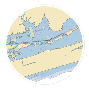 Island Harbor Marina (Swansboro, NC) NOAA Chart Sticker