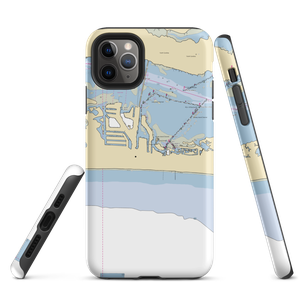 Fisherman's Inn Marina (Morehead City, NC) NOAA Chart  Tough iPhone Case
