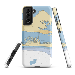 Crows Nest Yacht Club (Atlantic Beach, NC) NOAA Chart Samsung Phone Case