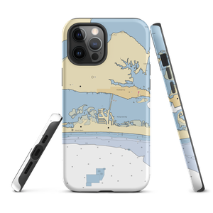 Crows Nest Yacht Club (Atlantic Beach, NC) NOAA Chart  Tough iPhone Case