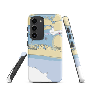 Triple S Marina Village (Atlantic Beach, NC) NOAA Chart Samsung Phone Case