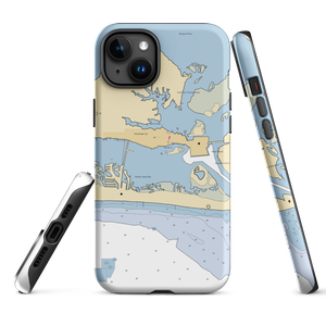 Russell Yachts (Atlantic Beach, NC) NOAA Chart  Tough iPhone Case