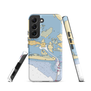 Portside Marina (Atlantic Beach, NC) NOAA Chart Samsung Phone Case