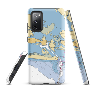 Portside Marina (Atlantic Beach, NC) NOAA Chart Samsung Phone Case