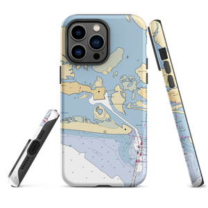 Portside Marina (Atlantic Beach, NC) NOAA Chart  Tough iPhone Case