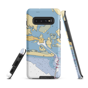 Radio Island Marina (Atlantic Beach, NC) NOAA Chart Samsung Phone Case