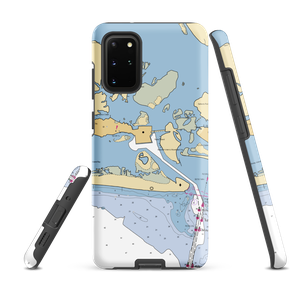 Radio Island Marina (Atlantic Beach, NC) NOAA Chart Samsung Phone Case