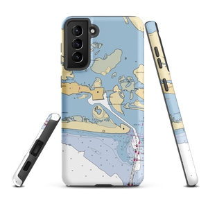 Radio Island Marina (Atlantic Beach, NC) NOAA Chart Samsung Phone Case