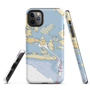 Radio Island Marina (Atlantic Beach, NC) NOAA Chart  Tough iPhone Case