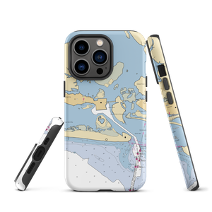 Radio Island Marina (Atlantic Beach, NC) NOAA Chart  Tough iPhone Case