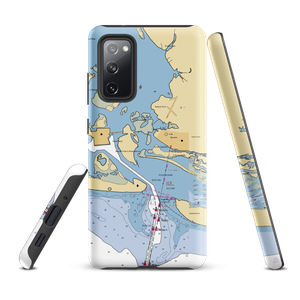 Olde Towne Yacht Club (Beaufort, NC) NOAA Chart Samsung Phone Case