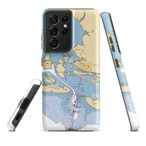 Homer Smith Docks and Marina (Beaufort, NC) NOAA Chart Samsung Phone Case