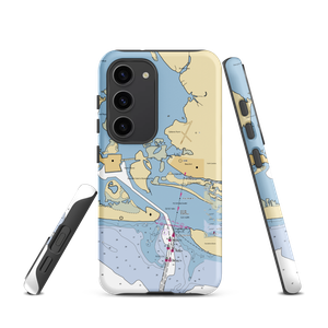 Homer Smith Docks and Marina (Beaufort, NC) NOAA Chart Samsung Phone Case