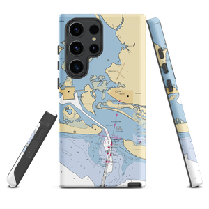 Homer Smith Docks and Marina (Beaufort, NC) NOAA Chart Samsung Phone Case