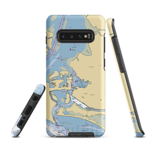 Town Creek Marina (Beaufort, NC) NOAA Chart Samsung Phone Case