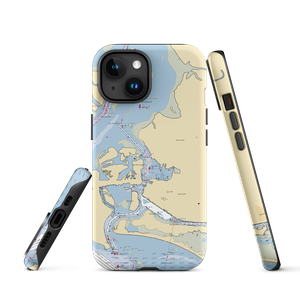 Town Creek Marina (Beaufort, NC) NOAA Chart  Tough iPhone Case