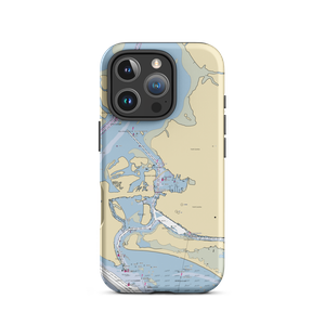 Town Creek Marina (Beaufort, NC) NOAA Chart  Tough iPhone Case