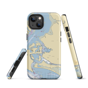 Town Creek Marina (Beaufort, NC) NOAA Chart  Tough iPhone Case