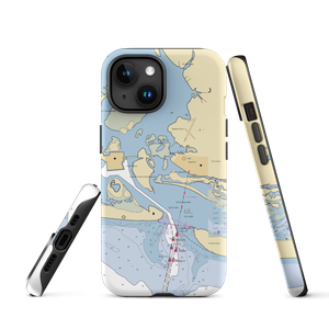 Beaufort Yacht Basin (Beaufort, NC) NOAA Chart  Tough iPhone Case