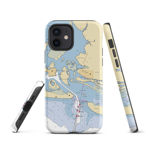 Beaufort Yacht Basin (Beaufort, NC) NOAA Chart  Tough iPhone Case