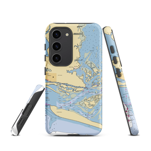 The Boathouse Marina (Beaufort, NC) NOAA Chart Samsung Phone Case