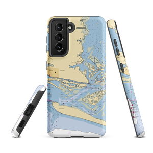 The Boathouse Marina (Beaufort, NC) NOAA Chart Samsung Phone Case