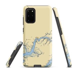 Safe Harbor City Boatyard (Charleston, SC) NOAA Chart Samsung Phone Case