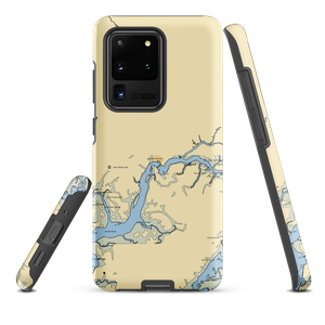 Safe Harbor City Boatyard (Charleston, SC) NOAA Chart Samsung Phone Case