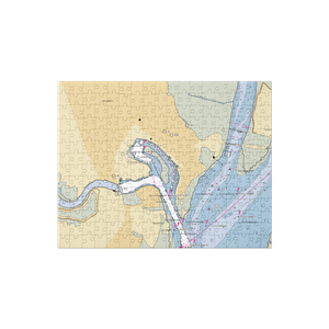 Georgetown Municipal Harbor (Georgetown, SC) NOAA Chart Jigsaw Puzzle