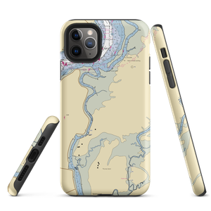 Daniel Island Marina (North Charleston, SC) NOAA Chart  Tough iPhone Case