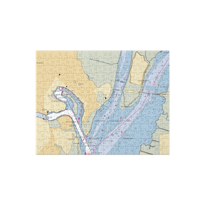 Georgetown Landing Marina (Georgetown, SC) NOAA Chart Jigsaw Puzzle