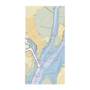 Georgetown Landing Marina (Georgetown, SC) NOAA Chart Towel