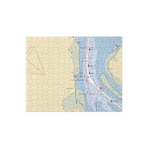 Belle Isle Marina (Georgetown, SC) NOAA Chart Jigsaw Puzzle